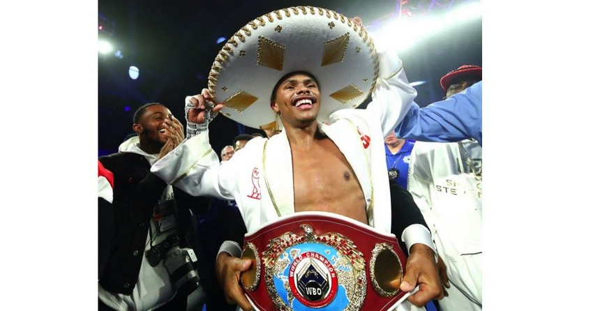 Shakur Stevenson, champion du monde WBO