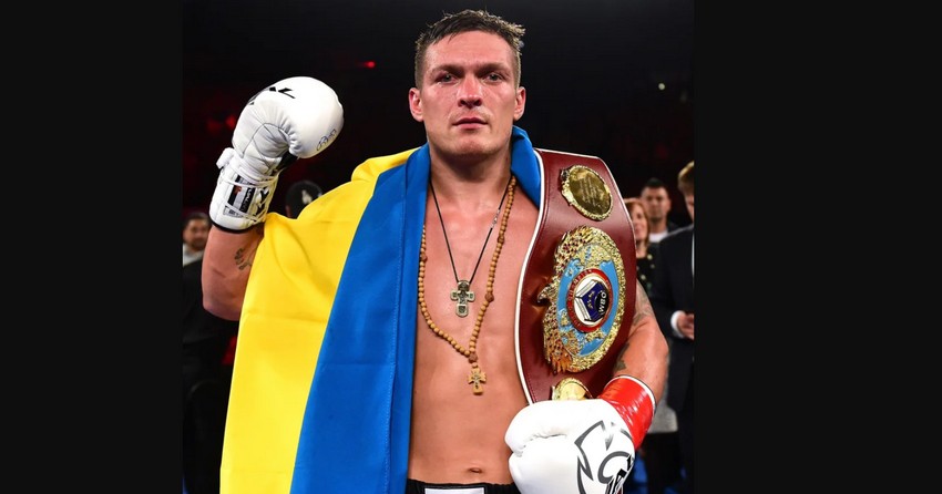 Oleksandr Usyk, champion du monde WBO