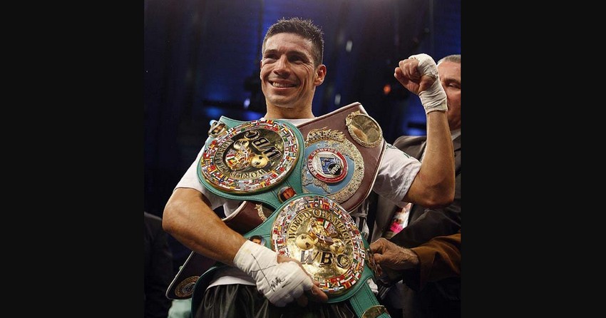 Sergio Martinez, champion du monde WBC et WBO
