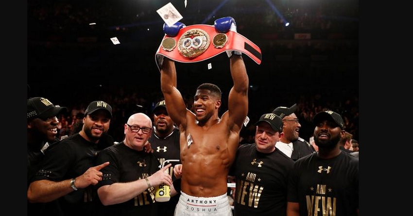 Anthony Joshua, champion du monde IBF