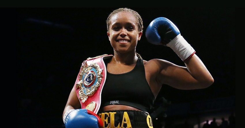 Natasha Jonas, championne du monde féminine WBO