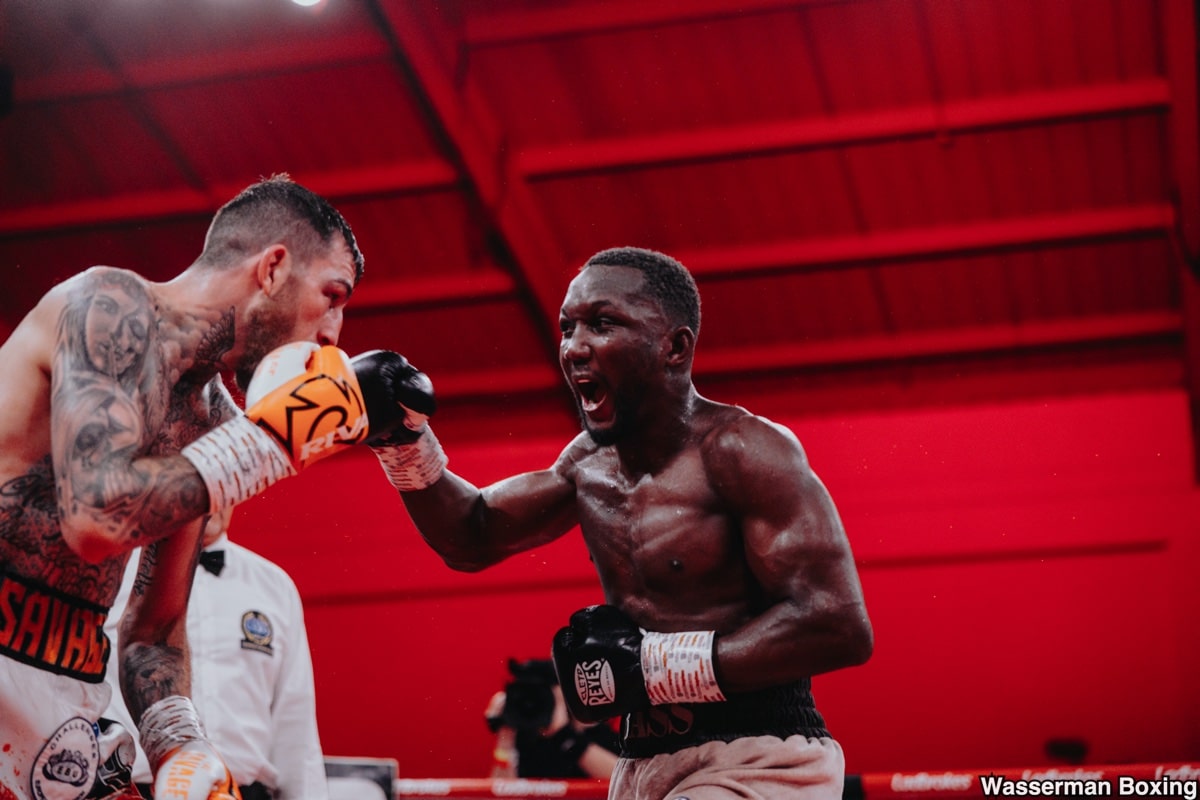 Image : Résultats de boxe : Abass Baraou bat Eggington à Telford