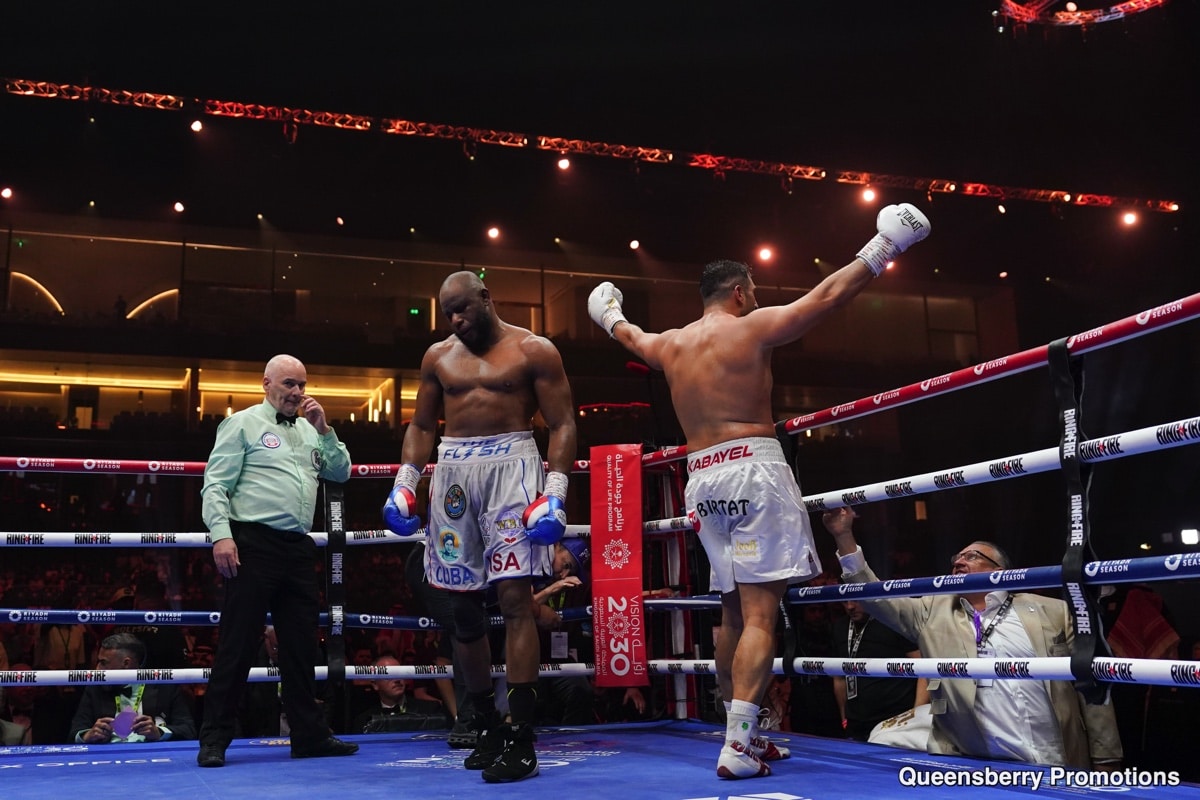 Image : Résultats de boxe : les coups au corps de Kabayel submergent Sanchez au septième round par TKO