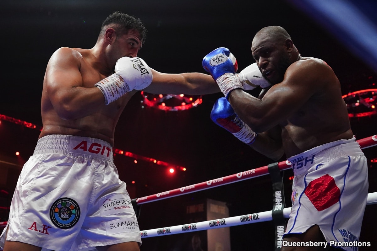 Image : Résultats de boxe : les coups au corps de Kabayel submergent Sanchez au septième round par TKO