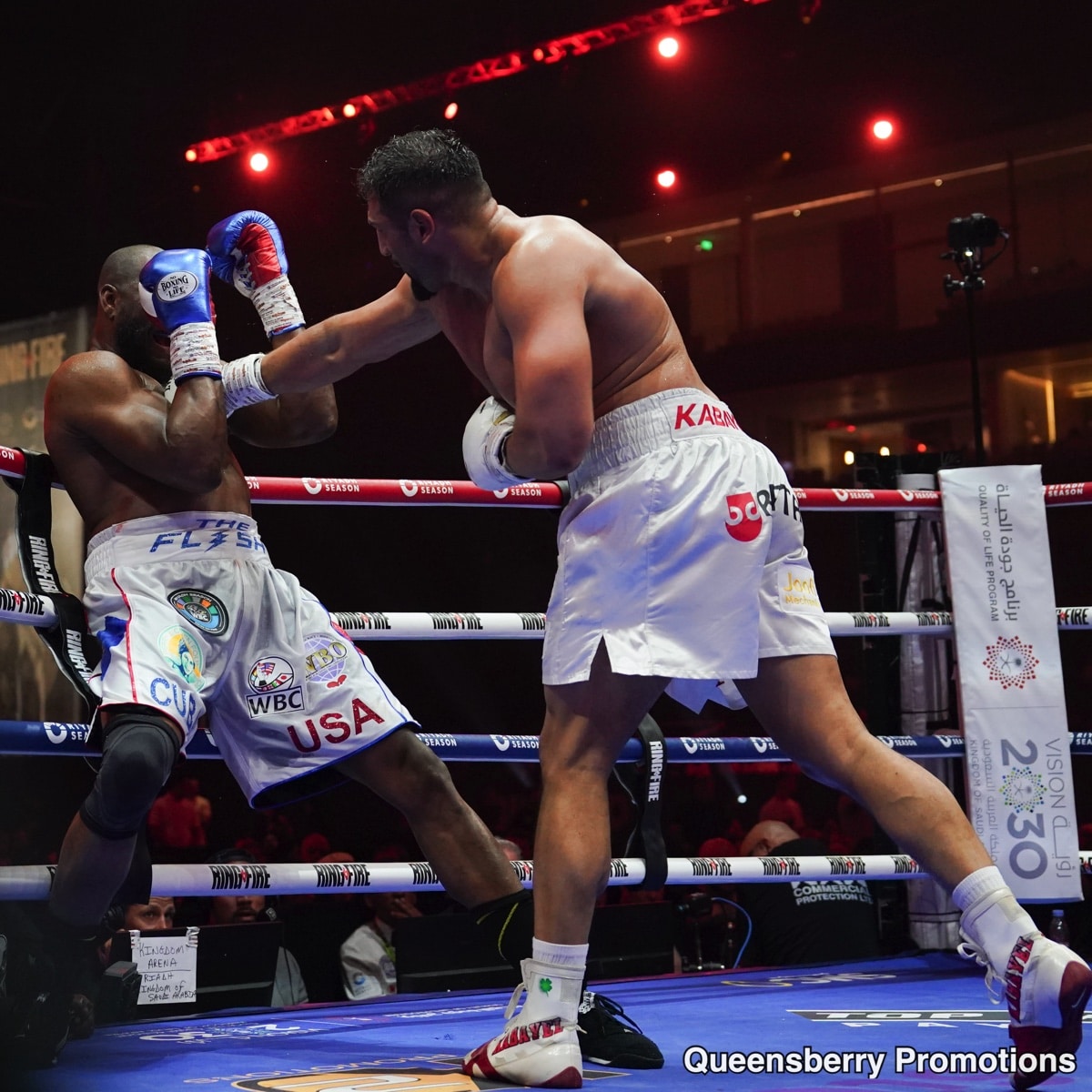 Image : Résultats de boxe : les coups au corps de Kabayel submergent Sanchez au septième round par TKO