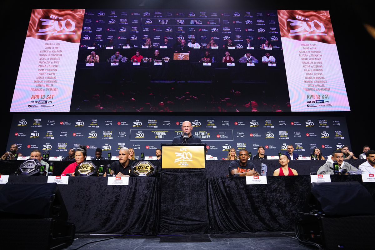 Conférence de presse de l'UFC 300