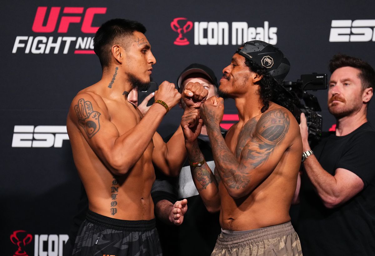 UFC Fight Night : pesée Nicolau contre Perez