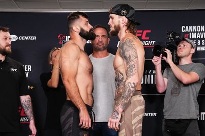 UFC Fight Night : Pesée Cannonier contre Imavov