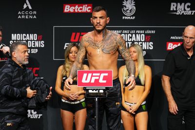 UFC Fight Night : Pesée cérémonielle Moicano contre Saint Denis