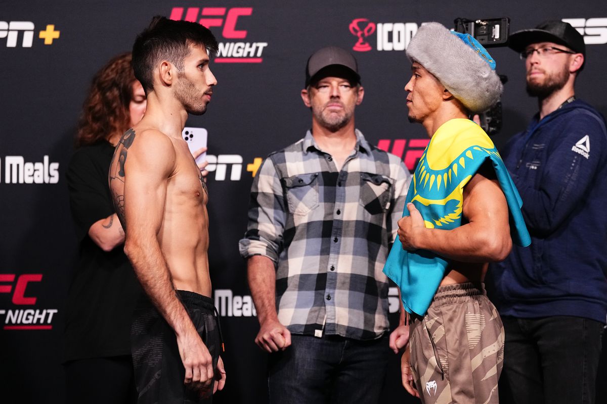 UFC Fight Night : pesée Hernández contre Pereira