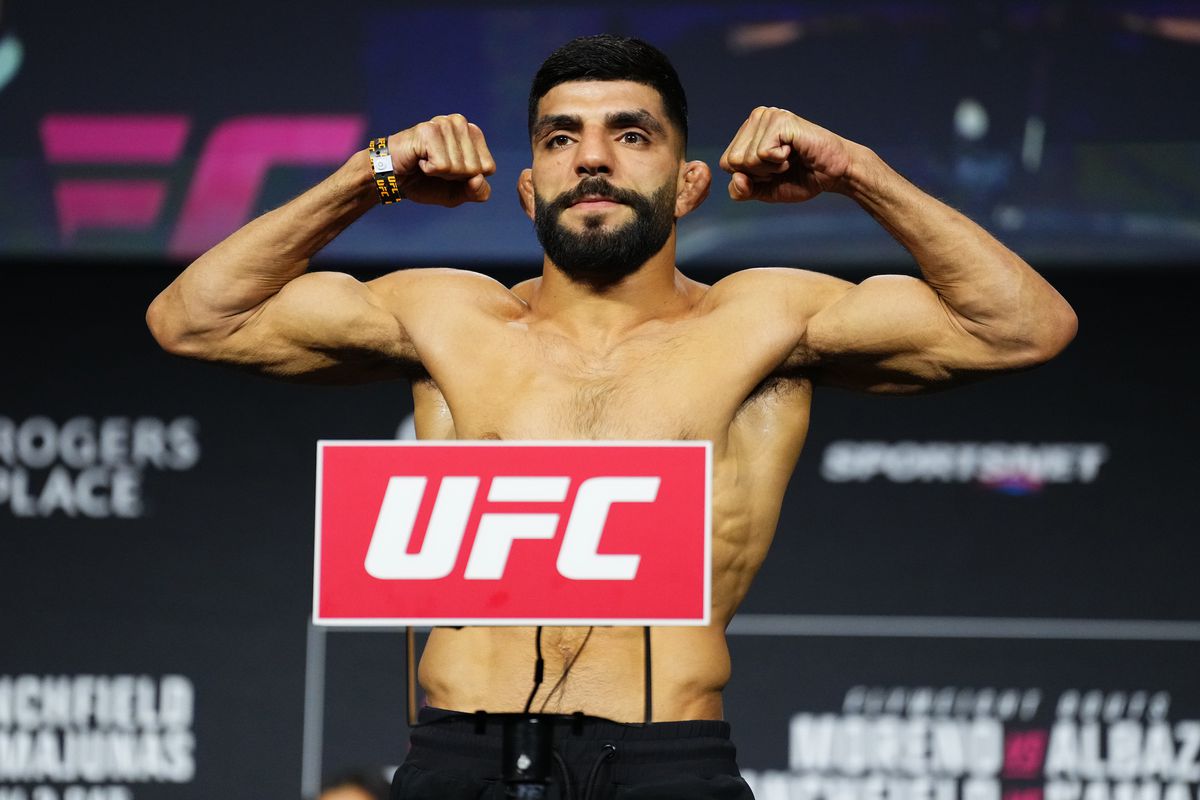 UFC Fight Night : Pesée cérémonielle entre Moreno et Albazi