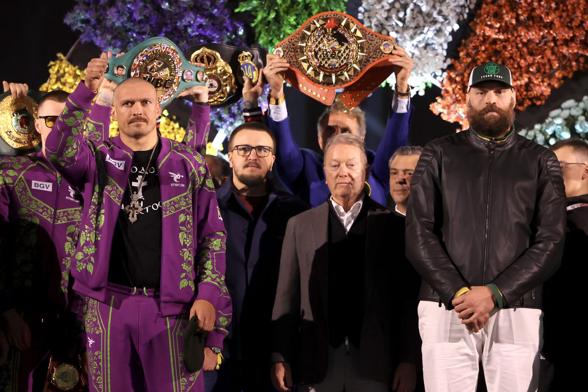 Oleksandr Usyk contre Tyson Fury 2 – Pesée