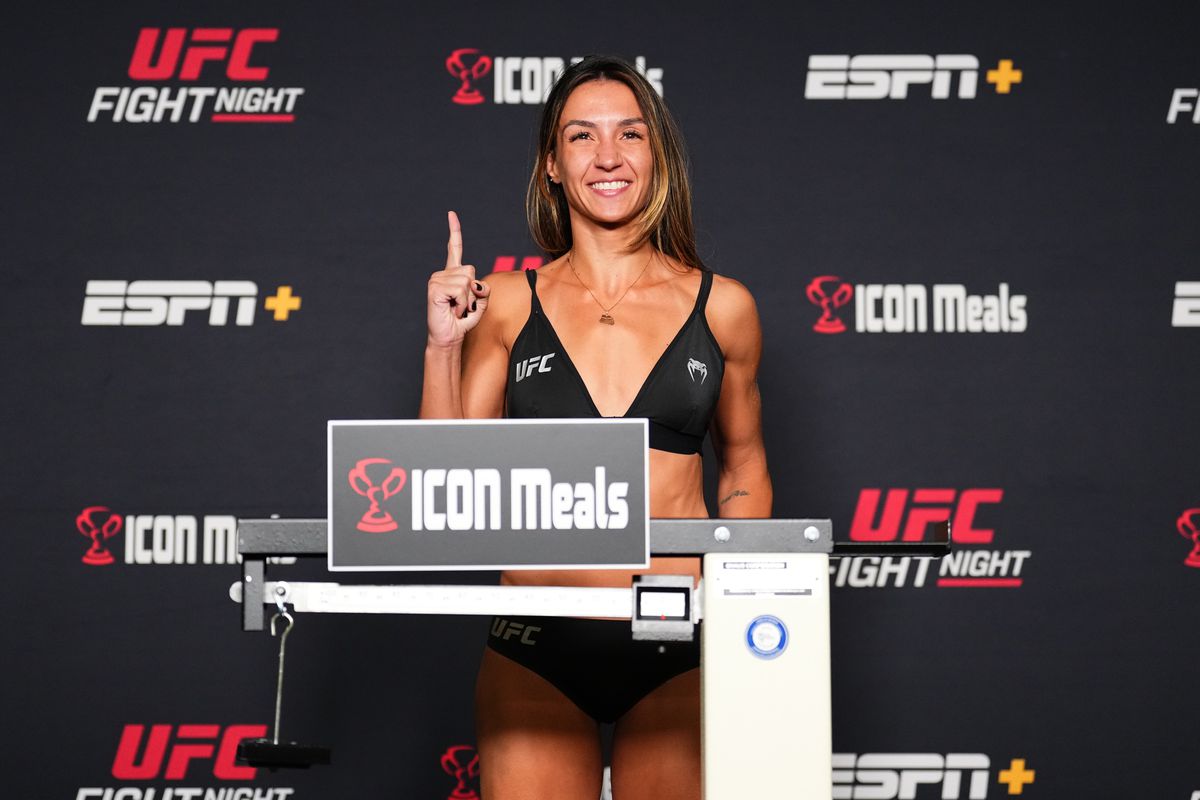 UFC Fight Night : Dern contre Ribas 2 – Pesée