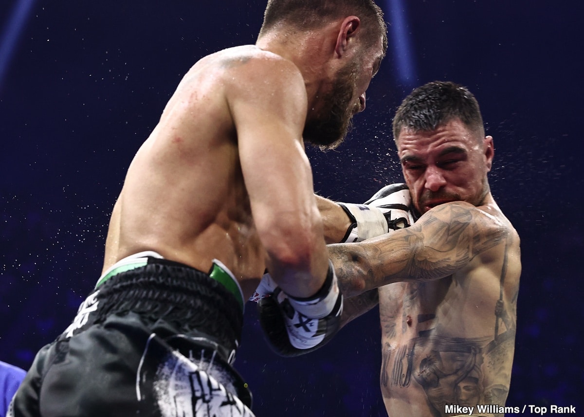 Image : Résultats de boxe : Lomachenko domine les Kambosos en Australie !