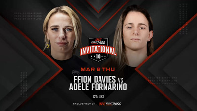 UFC Fight Pass Invitational 10: Ffion Davies vs Adele Fornarino Affiche.